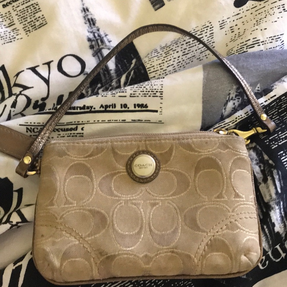 Coach wristlet
